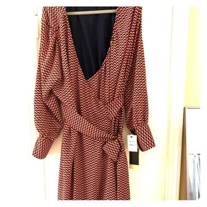 Wrap dress for Fall, never worn